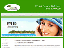 Tablet Screenshot of cancunplus.com